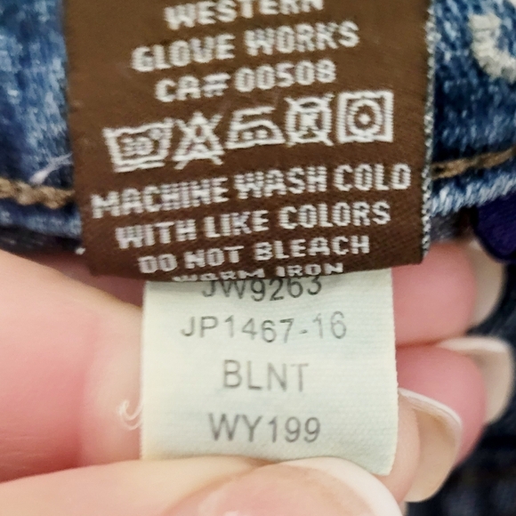 Jag Jeans Women’s Size 4P Bootcut Stretch Blue Denim Jeans Mid Rise - Picture 12 of 12